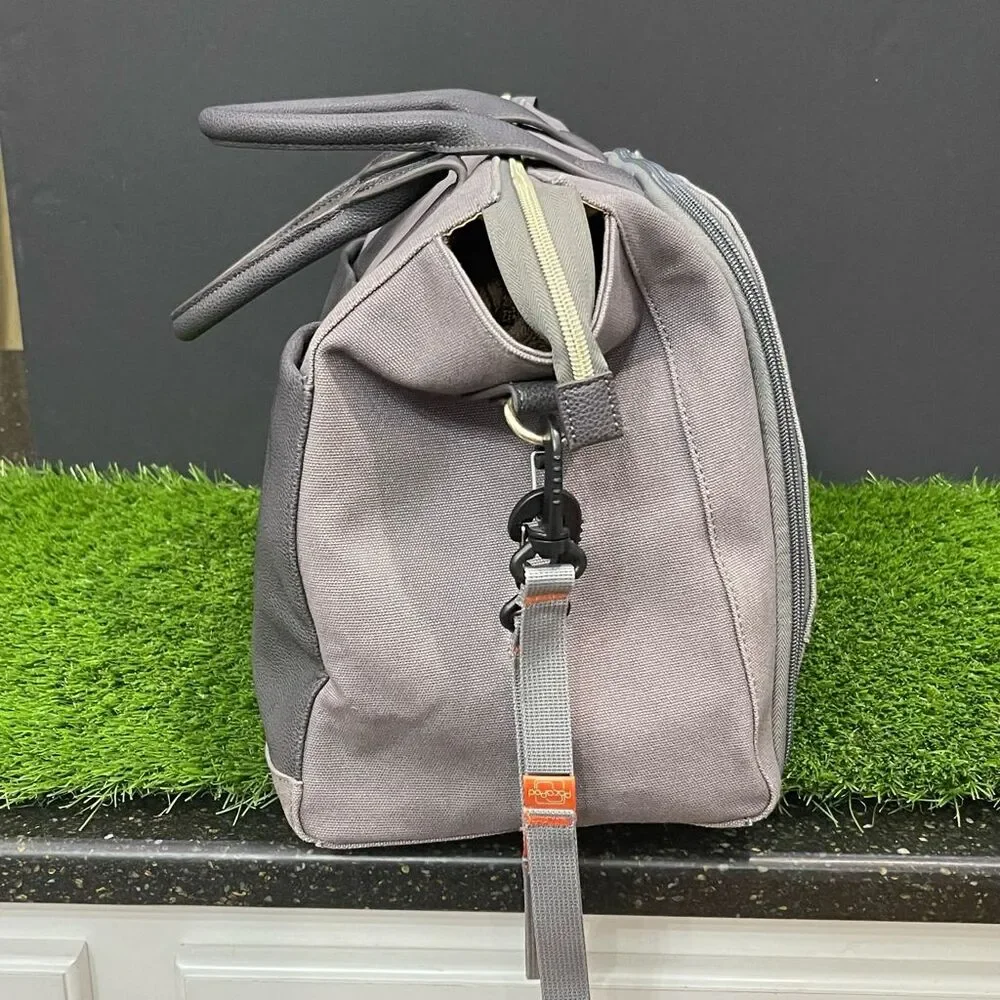 Pacapod Croyde Travel Baby Bag. Grey.